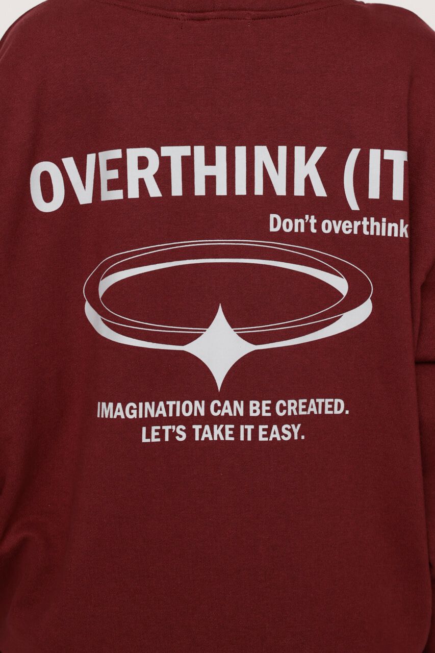 SLY「FRONT ZIP PRINT HOODIE」|パーカー|