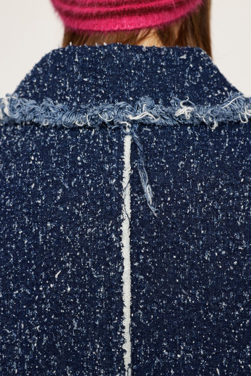 SLY「GRAIN TWEED JK-BE」|デニムジャケット|