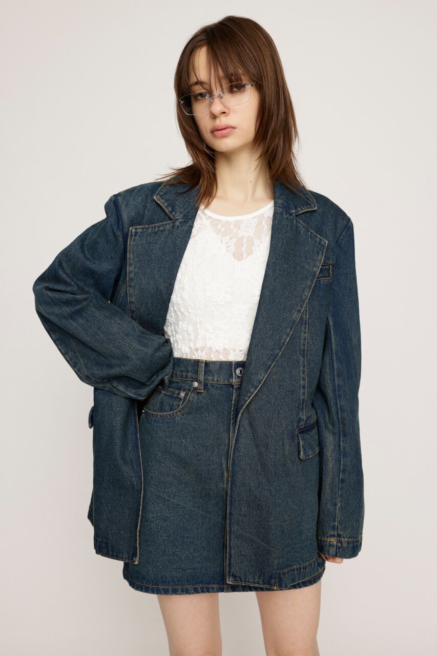 SLY「SINGLE DENIM JK-AB」|デニムジャケット|