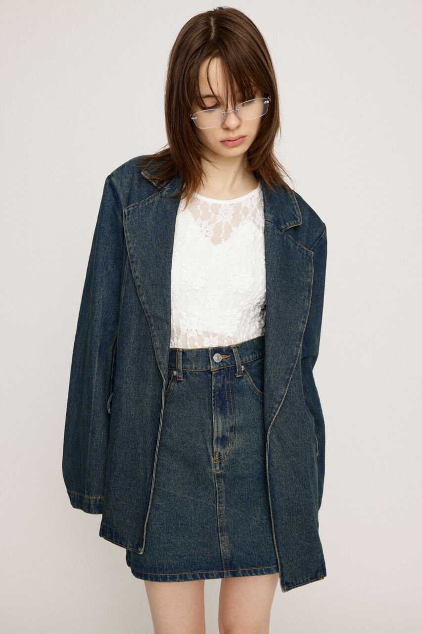 SLY「SINGLE DENIM JK-AB」|デニムジャケット|