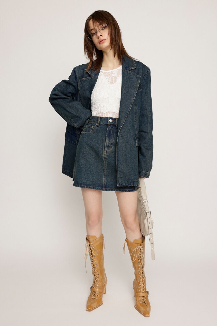 SLY「DENIM S／SK-AB」|スカート|