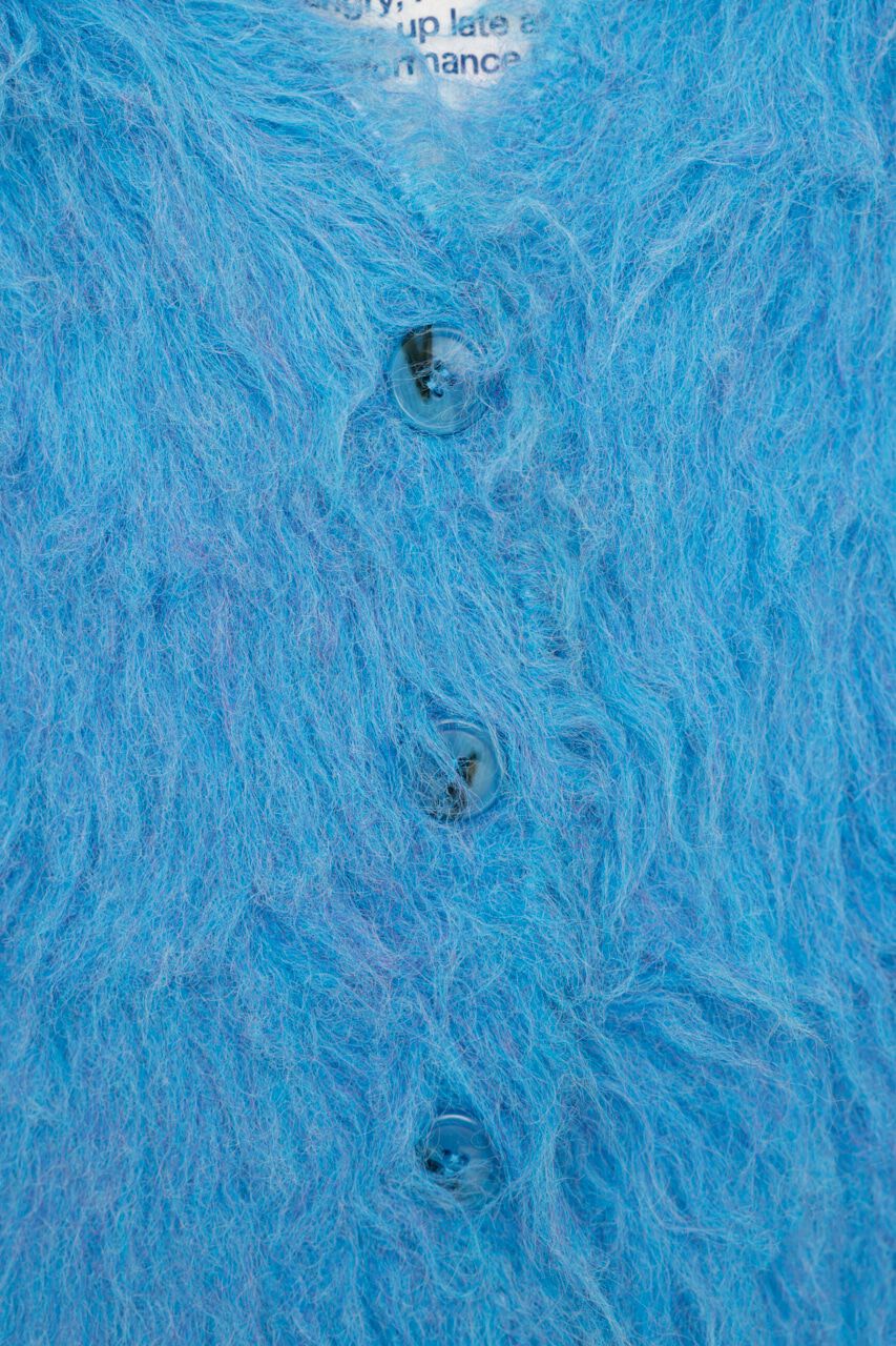 SLY「SHAGGY LOOSE カーディガン」|カーディガン|