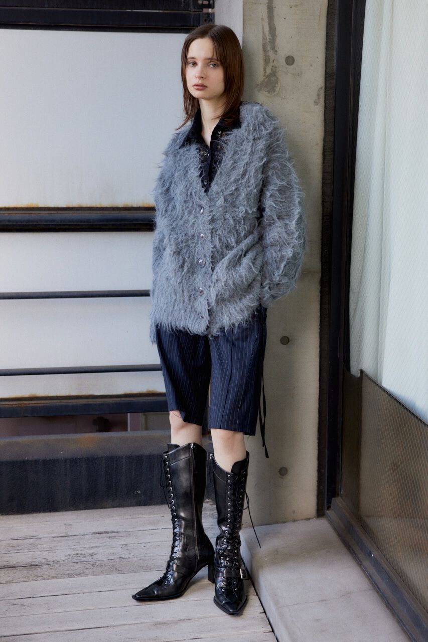 SLY「SHAGGY LOOSE カーディガン」|カーディガン|