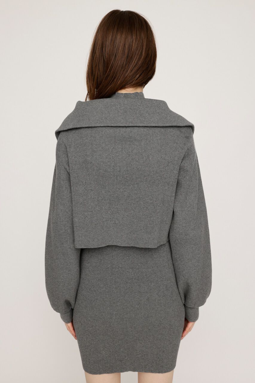 SLY「COLLAR ZIP 2P ワンピース」|ワンピース|