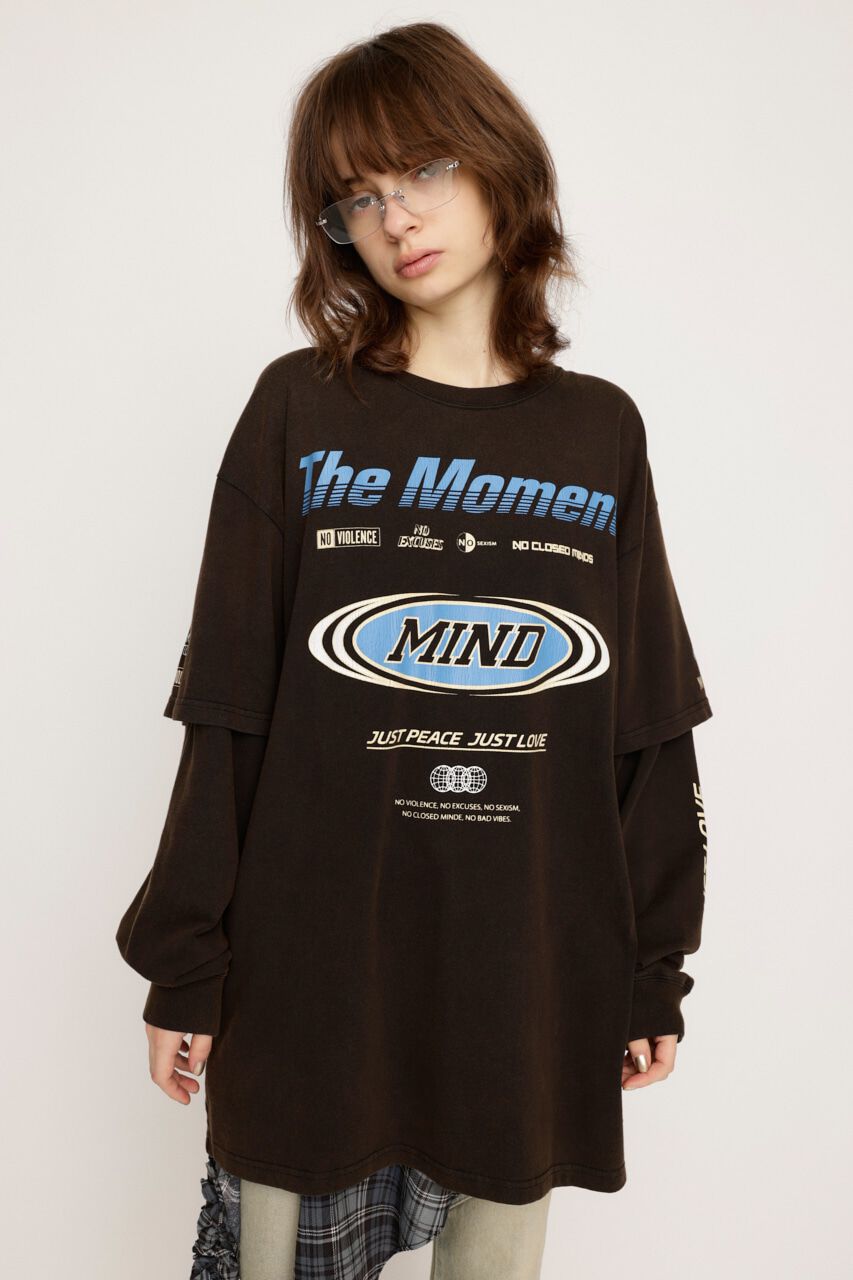 SLY「TM LAYERED C／N トップス」|Tシャツ・カットソー|