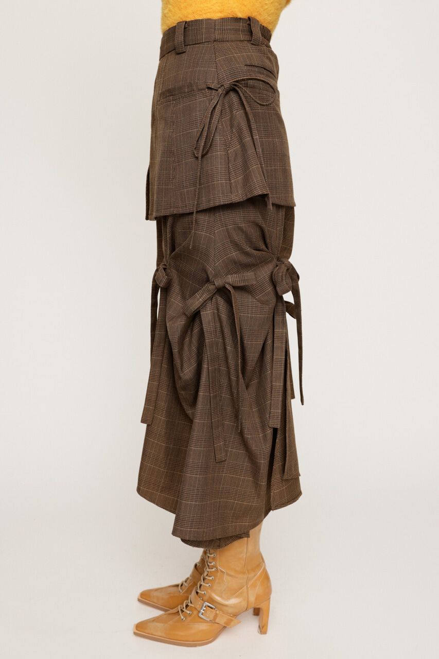 SLY「LAYERED TUCK RIBBON スカート」|スカート|