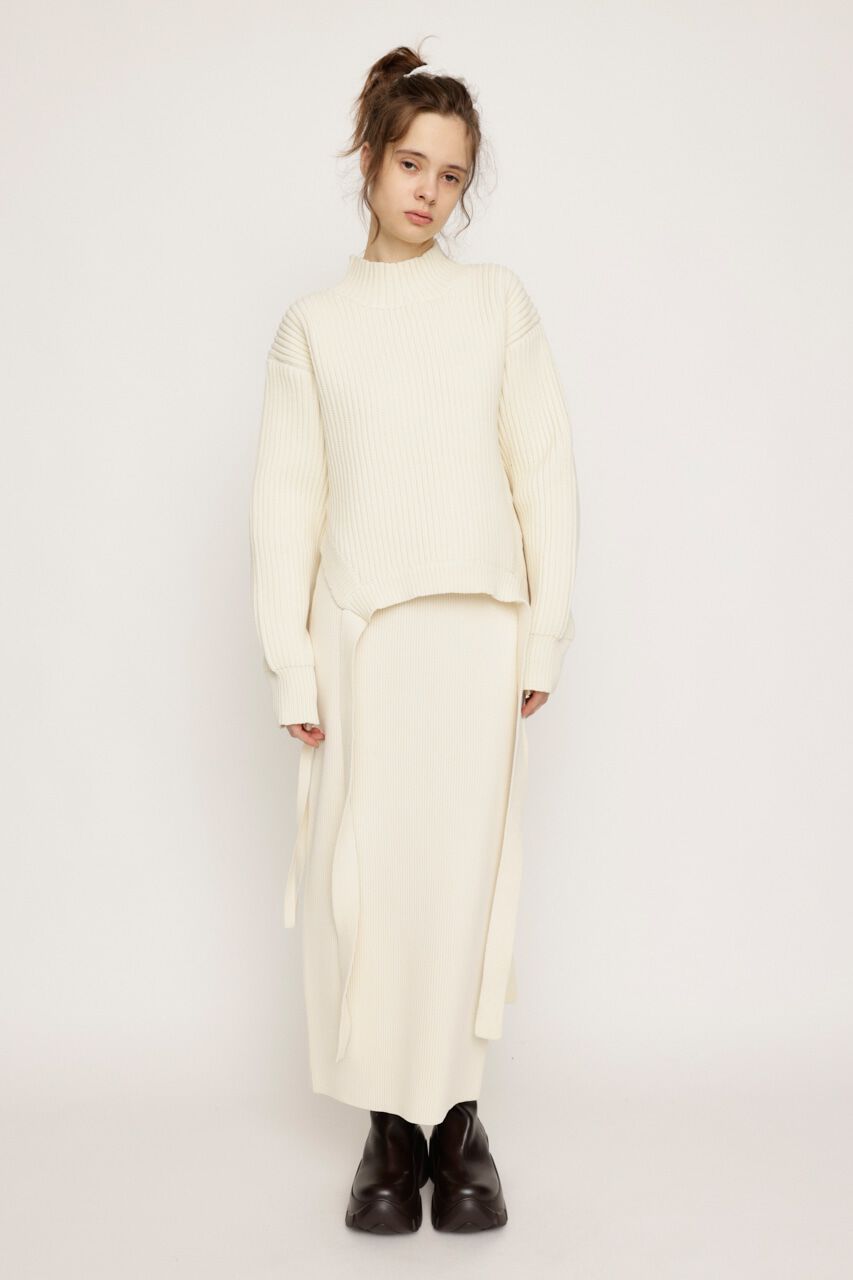 SLY「SIDE RIBBON KNIT スカート」|スカート|