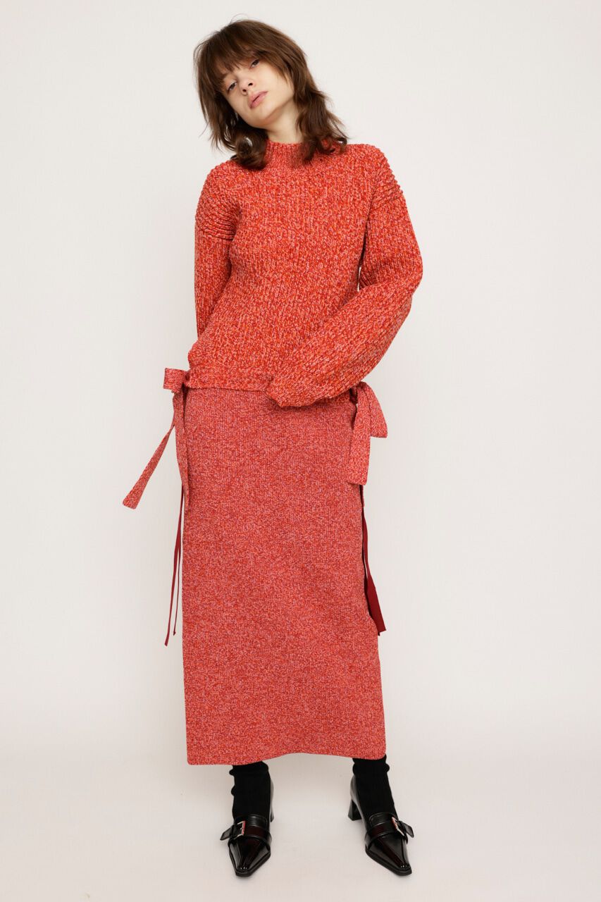 SLY「SIDE RIBBON KNIT スカート」|スカート|