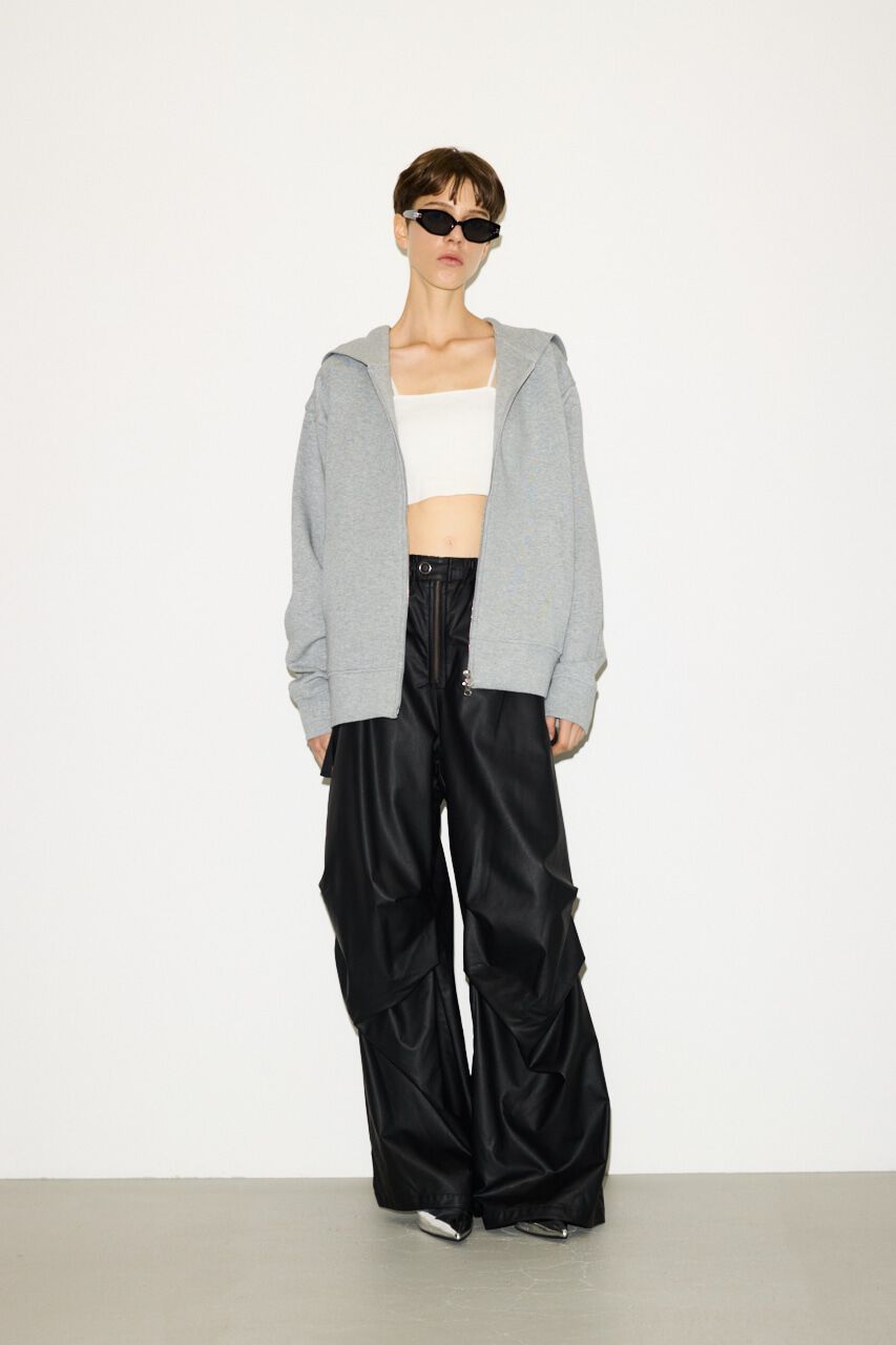 SLY「DOUBLE KNIT ZIP パーカー」|パーカー|