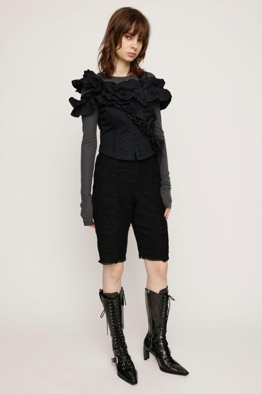 SLY「DESIGN SHOULDER コルセット」|キャミソール|