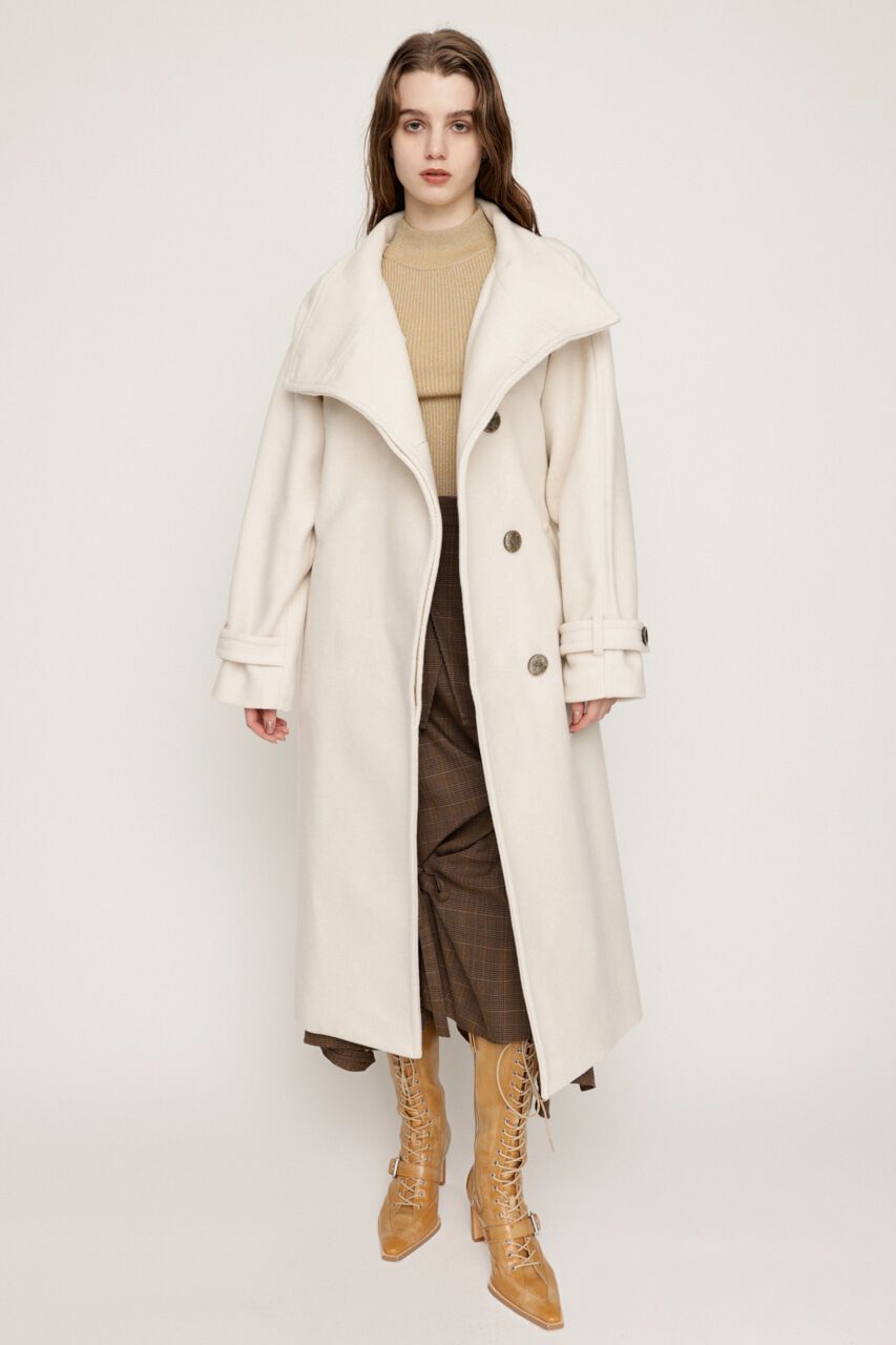 SLY「WIDE STAND NECK LONG コート」|その他|
