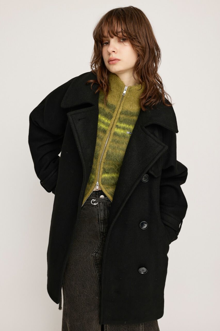 SLY「STAND NECK BELTED S／コート」|その他|