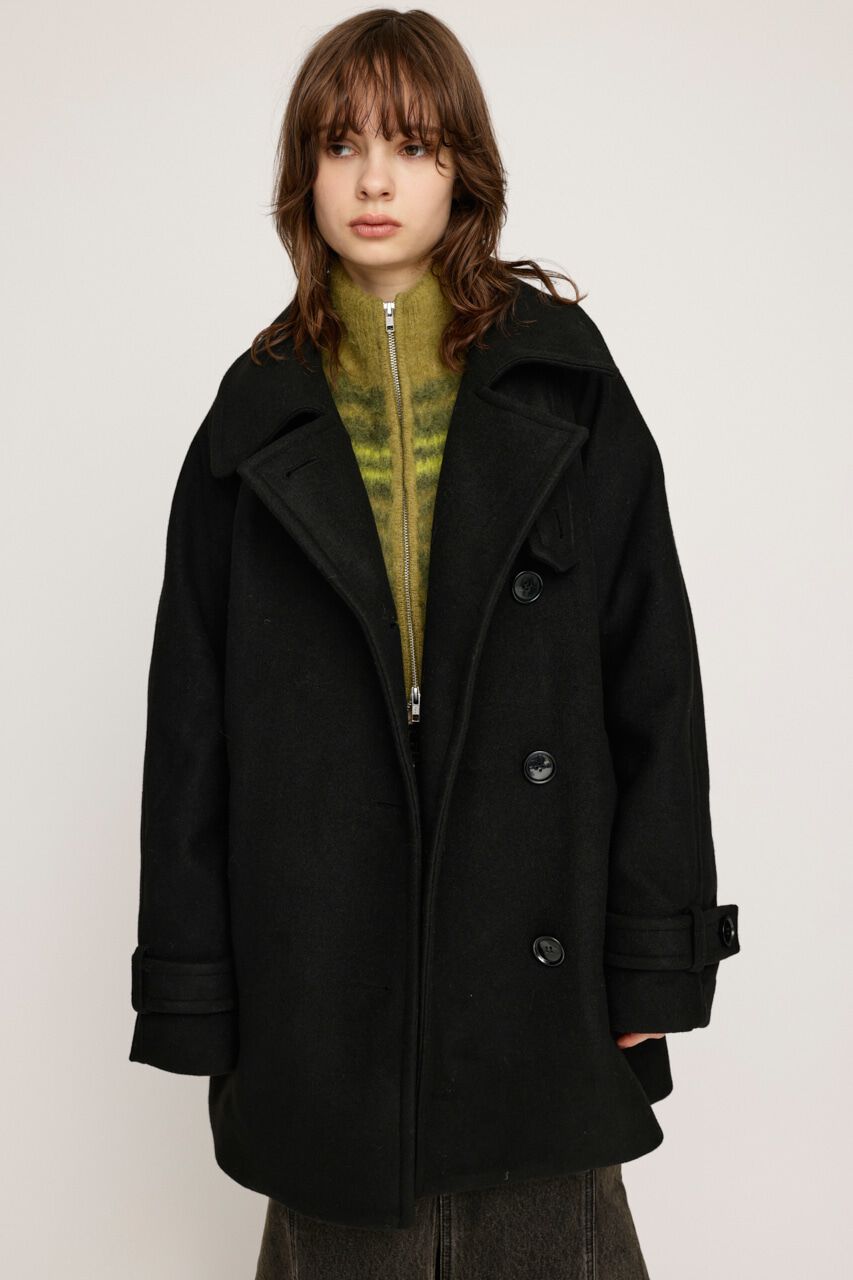 SLY「STAND NECK BELTED S／コート」|その他|