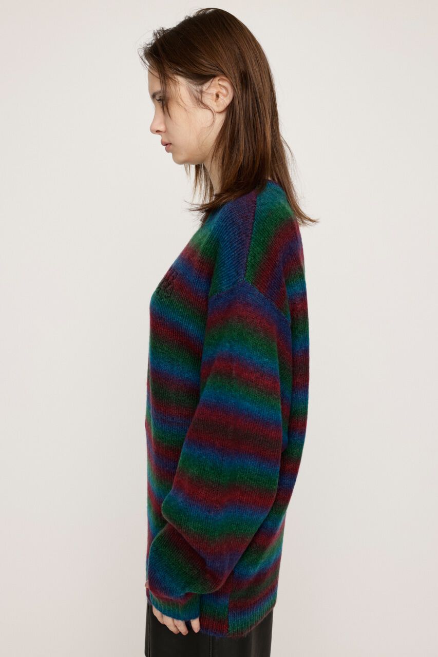 SLY「FRONT LOGO LOOSE トップス」|ニット・セーター|