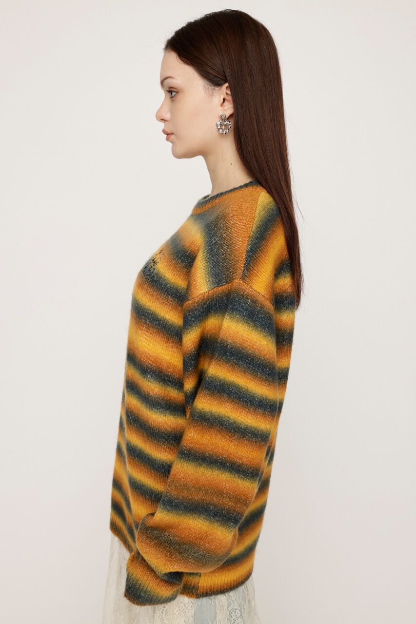 SLY「FRONT LOGO LOOSE トップス」|ニット・セーター|