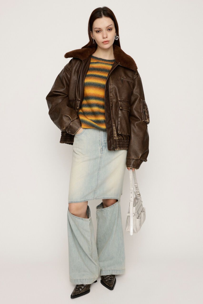 SLY「KNEE REVEAL スカート」|スカート|