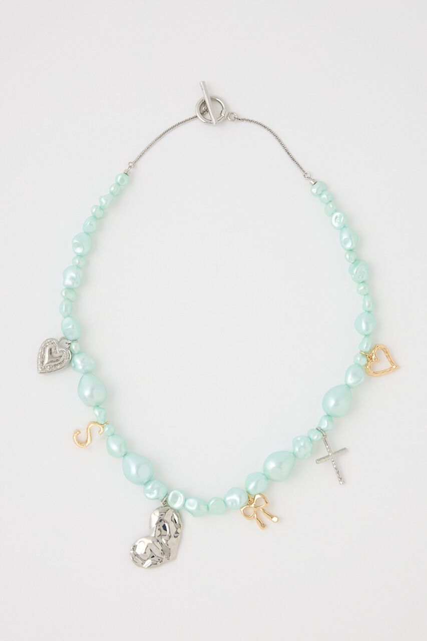 SLY「FAUX PEARL CHARM ネックレス」|ネックレス|MINT