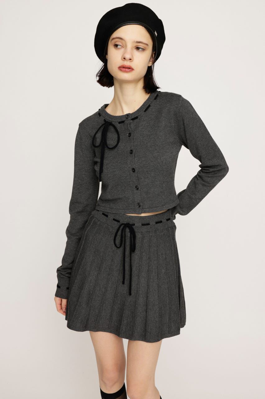 SLY「KNIT PLEATS SET UP」|ワンピース|