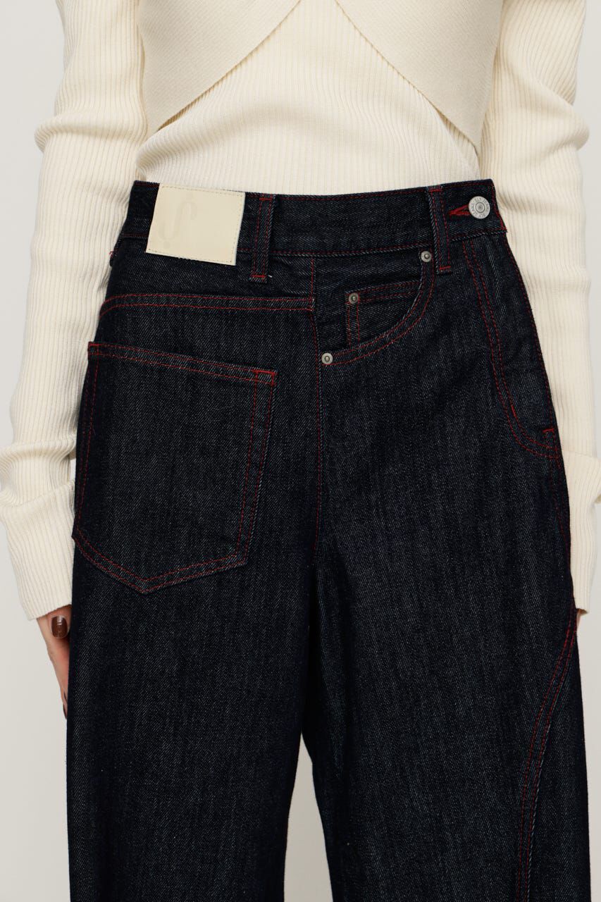 SLY「BACK TO FRONT DENIM パンツ」|デニム|