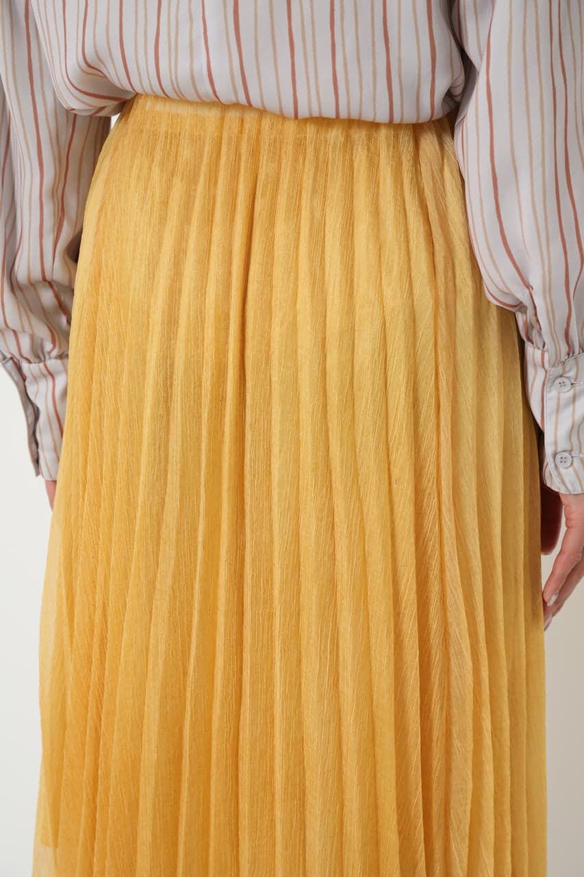 SHEL'TTER SELECT「Color Tulle Pleats Skirt」|スカート|