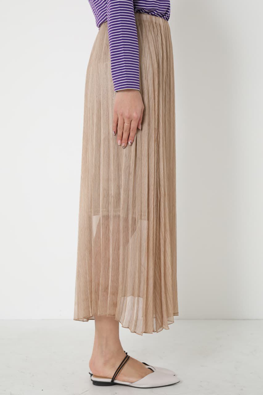 SHEL'TTER SELECT「Color Tulle Pleats Skirt」|スカート|