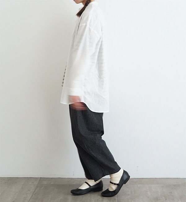 オオカミとフクロウ「オオカミと霧雨と遠雷」|シャツ・ブラウス|