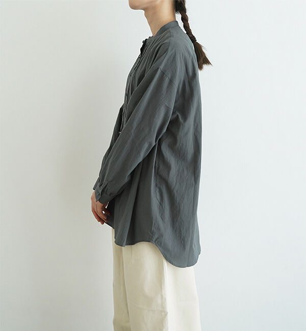 オオカミとフクロウ「オオカミと霧雨と遠雷」|シャツ・ブラウス|