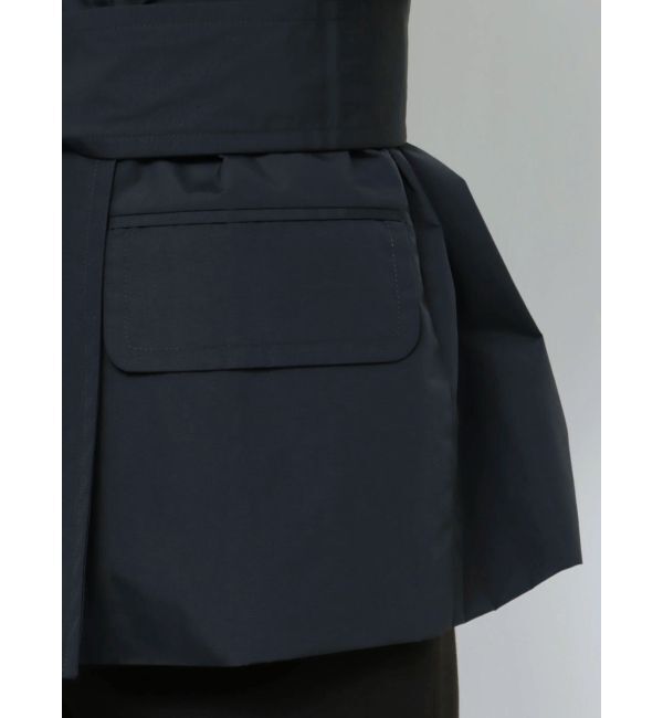 ELENDEEK「NO COLLAR NYRON JK」|ノーカラージャケット|