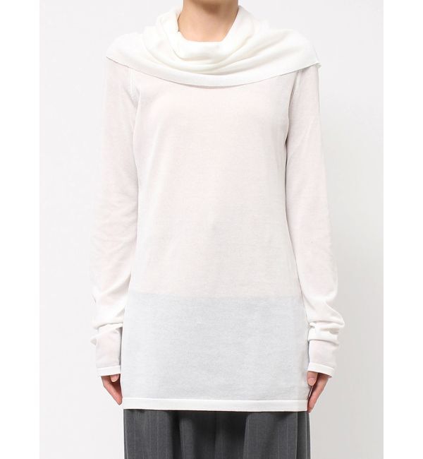 ELENDEEK「SHEER KNIT OFF SHOULDER」|ニット・セーター|