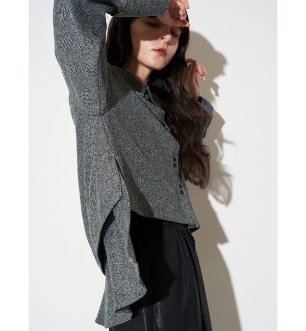 ELENDEEK「BACK LAYERED SH」|シャツ・ブラウス|