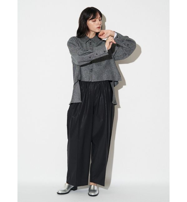 ELENDEEK「BACK LAYERED SH」|シャツ・ブラウス|