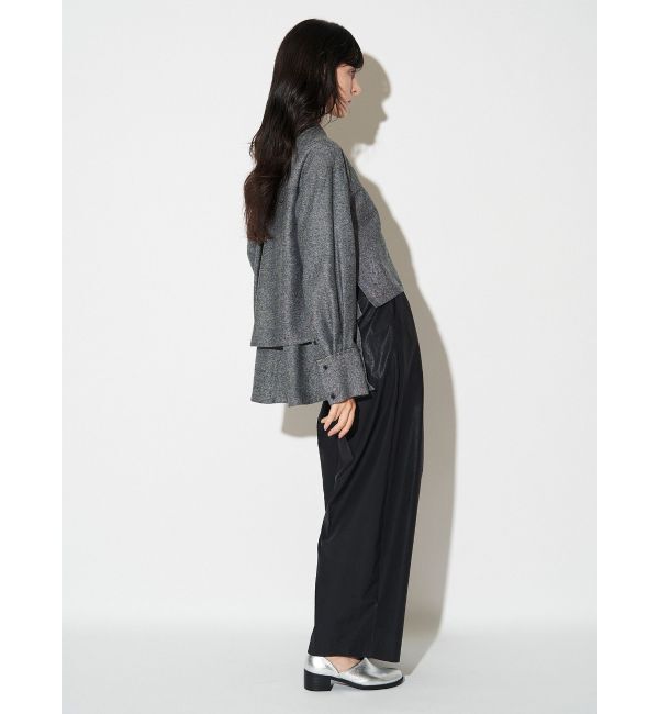 ELENDEEK「BACK LAYERED SH」|シャツ・ブラウス|