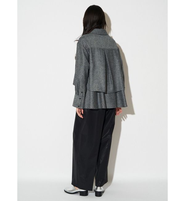 ELENDEEK「BACK LAYERED SH」|シャツ・ブラウス|