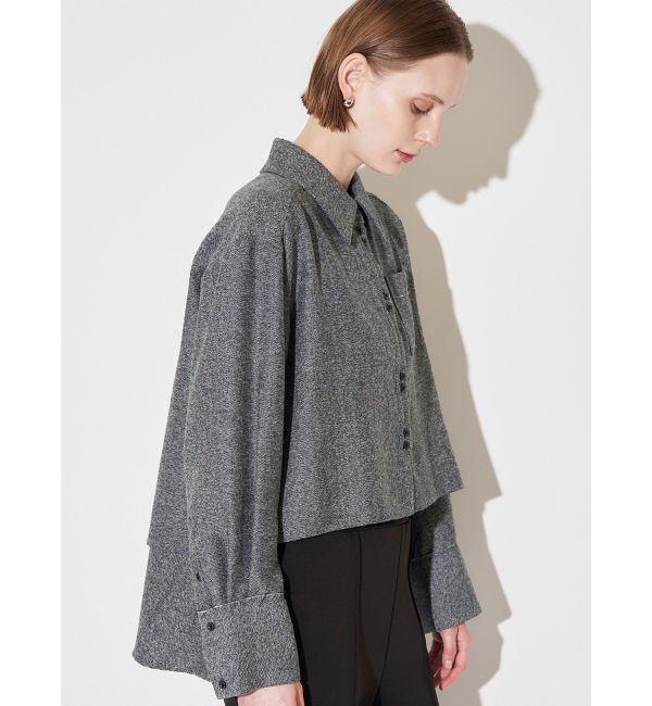 ELENDEEK「BACK LAYERED SH」|シャツ・ブラウス|