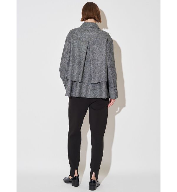 ELENDEEK「BACK LAYERED SH」|シャツ・ブラウス|