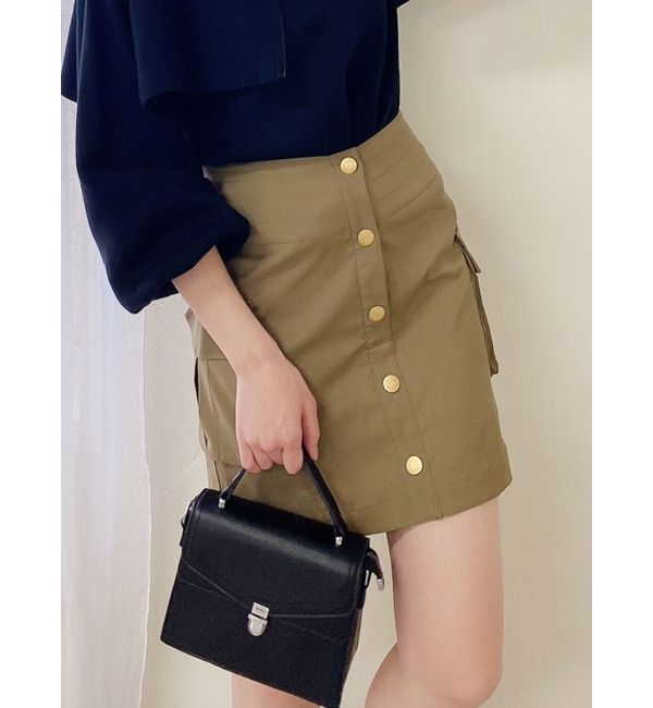 dazzlin「ワークミニスカート」|スカート|