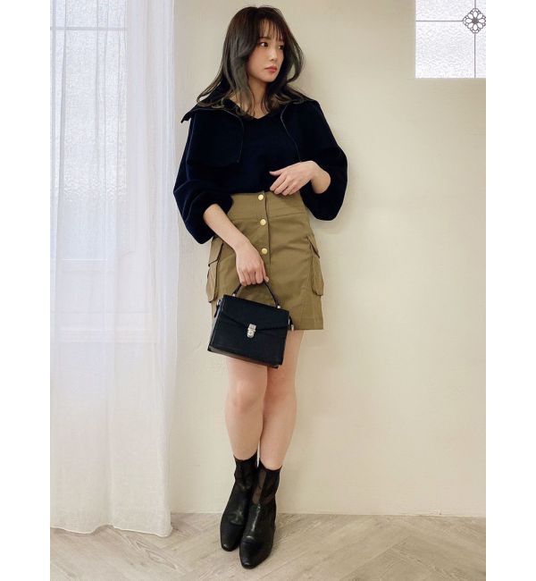 dazzlin「ワークミニスカート」|スカート|