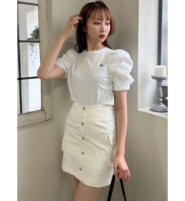 dazzlin「ワークミニスカート」|スカート|