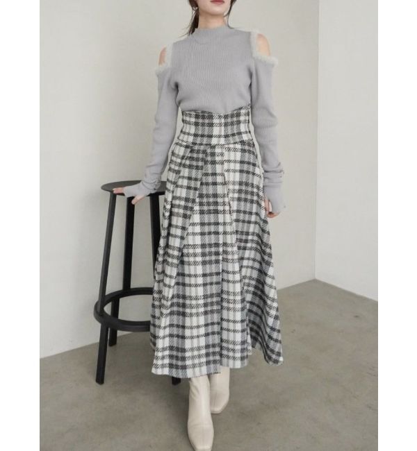 dazzlin「フロントタックコルセットスカート」|スカート|