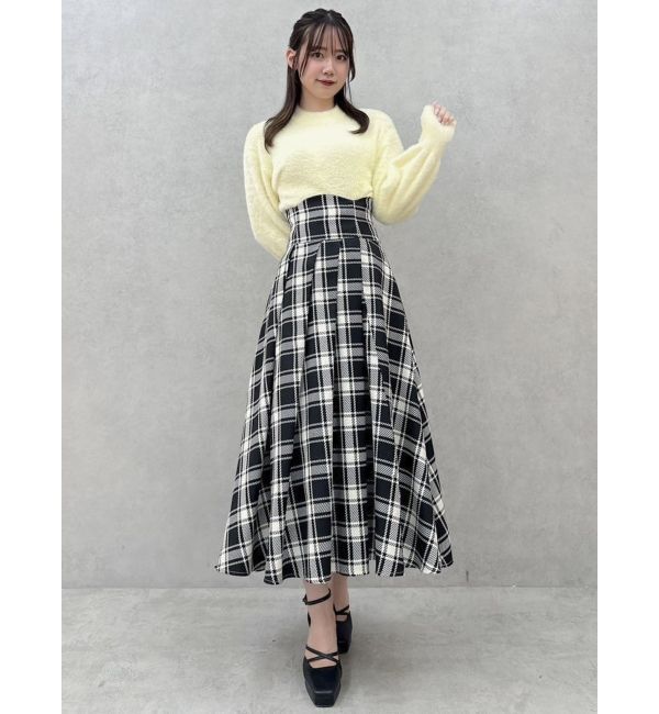 dazzlin「フロントタックコルセットスカート」|スカート|