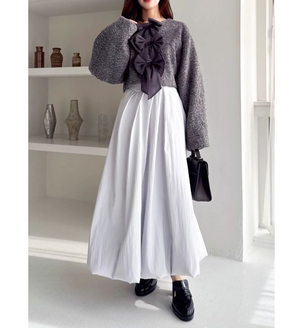 dazzlin「カットドッキングタックバルーンワンピース」|ワンピース|