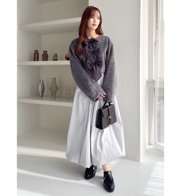 dazzlin「カットドッキングタックバルーンワンピース」|ワンピース|