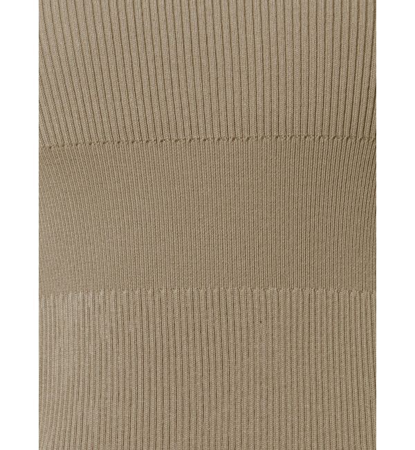 EMODA「ワイドストラップリブスリットワンピース」|ワンピース|