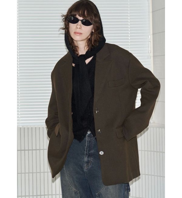 EMODA「【VEQUM】BOX WIDE JACKET」|テーラードジャケット|