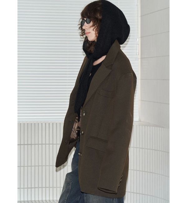 EMODA「【VEQUM】BOX WIDE JACKET」|テーラードジャケット|