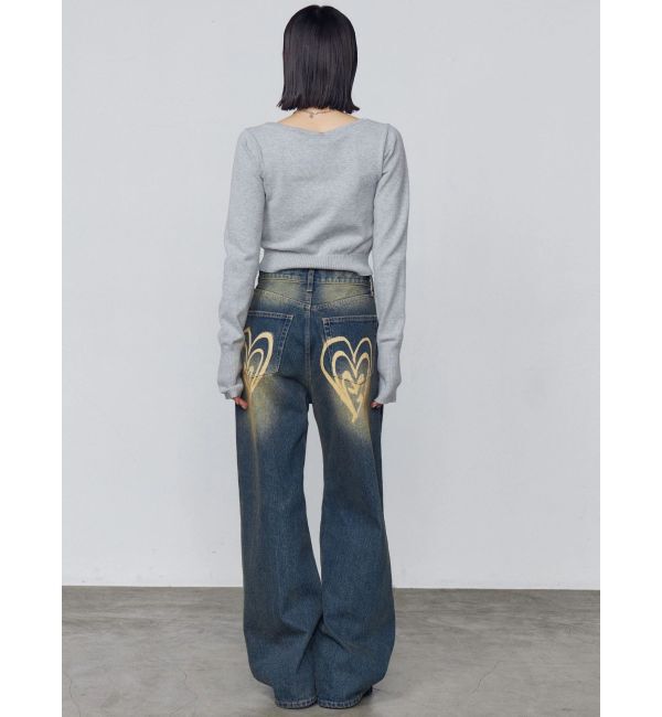 EMODA「プレートクロップニット」|ニット・セーター|