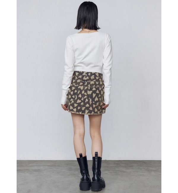 EMODA「プレートクロップニット」|ニット・セーター|