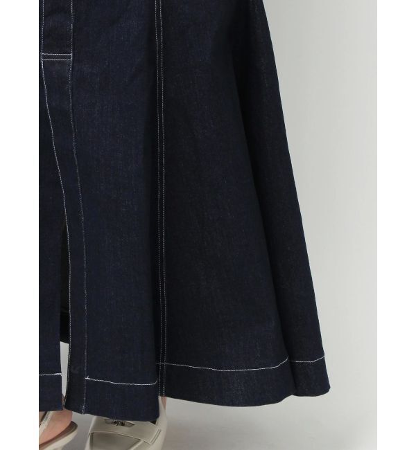 MERCURYDUO「ステッチワークデニムマーメイドスカート」|スカート|