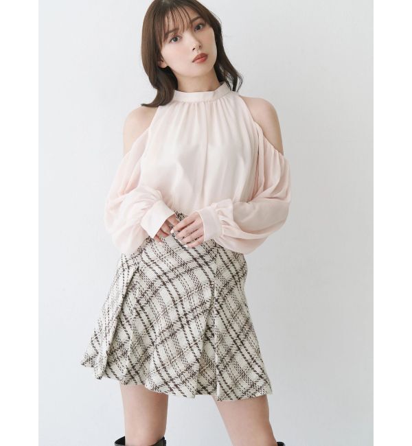 MERCURYDUO「オリジナルロービングチェックミニスカパン」|その他|