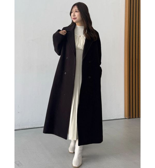 MERCURYDUO「異素材ドッキングプリーツフレアニットワピース」|ワンピース|